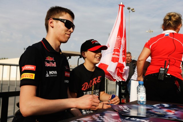 Daniil Kvyat, Toro Rosso media