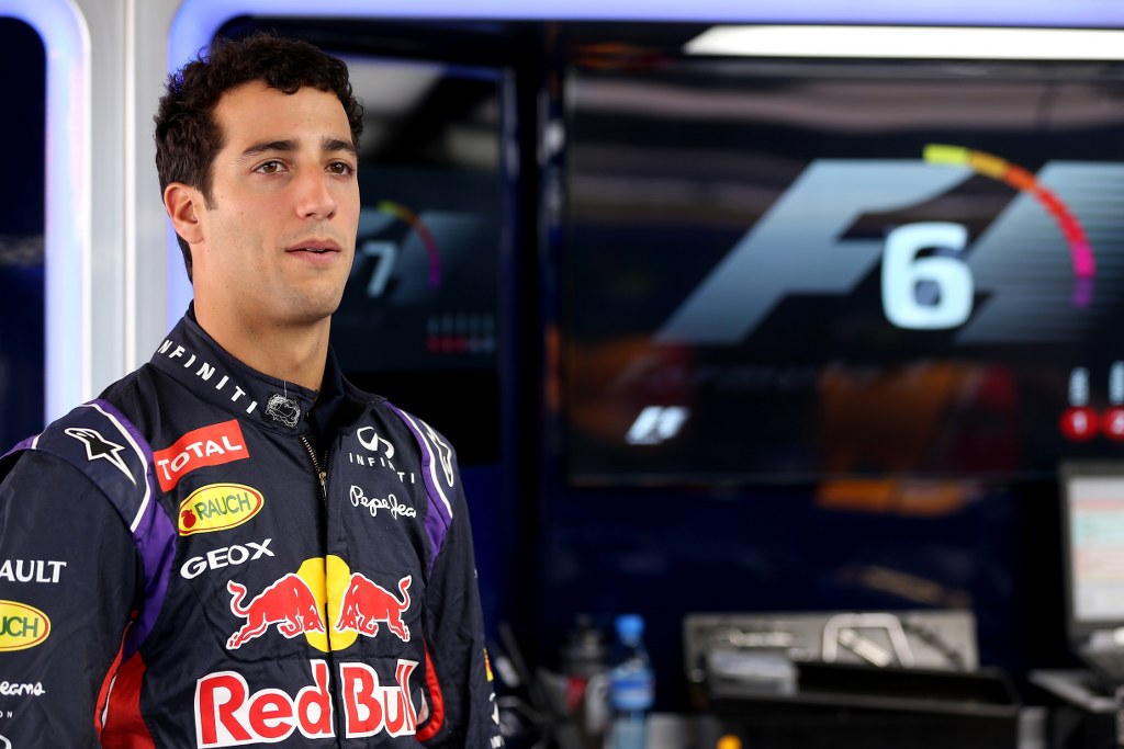 Daniel Ricciardo, Red Bull media