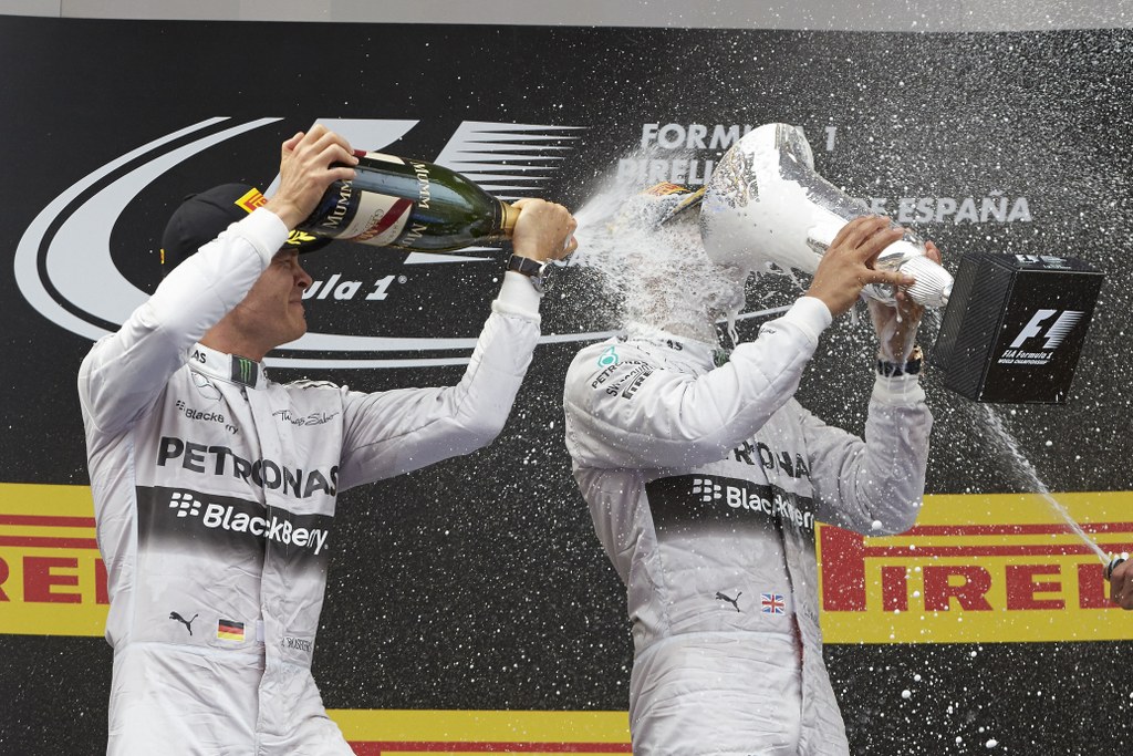 Nico Rosberg, Lewis Hamilton, Mercedes media