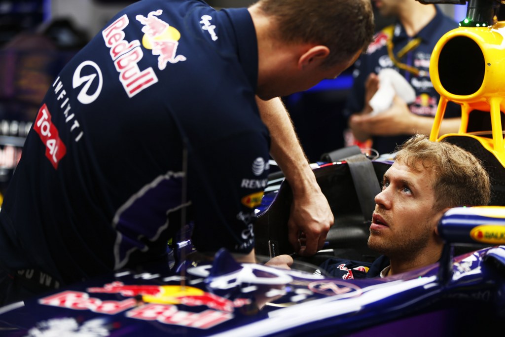 Sebastian Vettel, Red Bull media