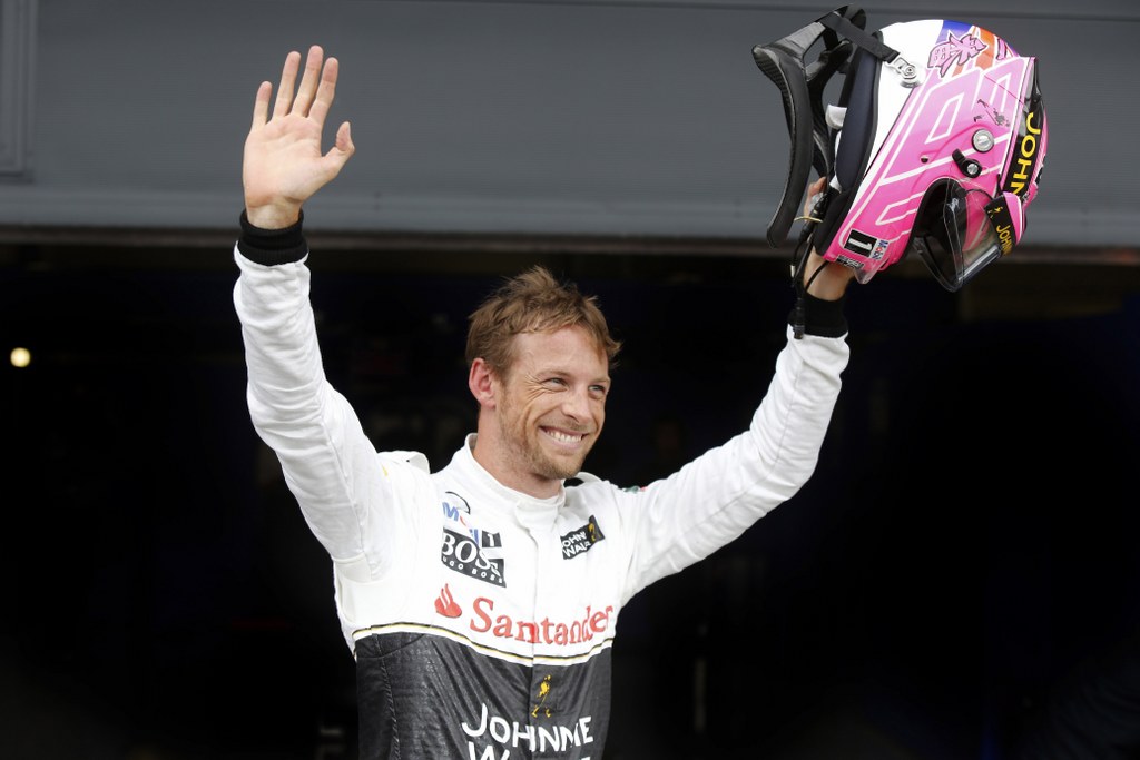 Jenson Button, McLaren media