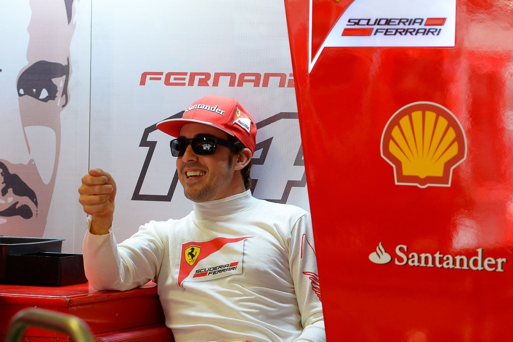 Fernando Alonso, Ferrari media