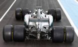Mercedesova usporedba novih i aktuelnih (spolja) guma, Pirellijevo testiranje na Circuit Paul Ricard.